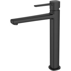 Invena Glamour waschbeckenhahn stehend schwarz BU-02-W04