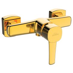 Invena Glamour duschbatterie Wand gold BN-02-009