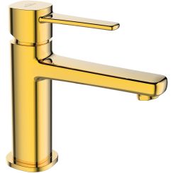 Invena Glamour waschbeckenhahn stehend gold BU-02-009