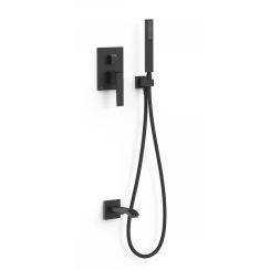 Tres Slim Exclusive Duschset Unterputz schwarz 20228007NM