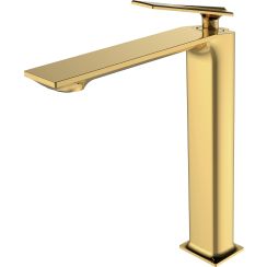 Besco Aspira waschbeckenhahn stehend gold BU-AI-ZL