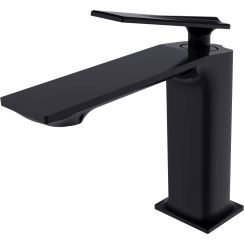 Besco Aspira waschbeckenhahn stehend schwarz BU-AII-CZ