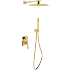 Besco Aspira Duschset Unterputz gold BP-AI-ZL
