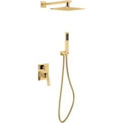 Besco Aspira Duschset Unterputz gold BP-AII-ZL