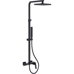 Besco Aspira Duschset Wandmontage schwarz BP-AN-CZ