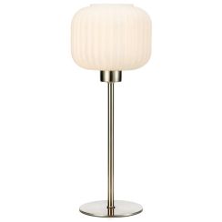 Markslöjd Sober Tischlampe 1x40 W weiß-stahl 108121