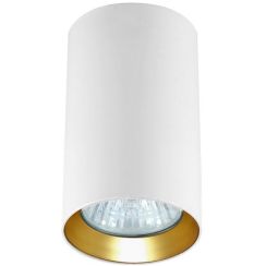 Light Prestige Manacor Deckenlampe 1x50 W weiß-gold LP-232/1D-90WH/GD