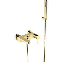 Besco Decco badewannen- und duscharmatur Wand gold BW-DS-ZL