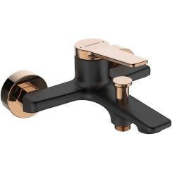 Kuchinox Alanis badewannen- und duscharmatur Wand schwarz BQI810D