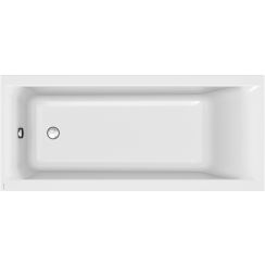 Cersanit Larga Schlanke rechteckige Badewanne 170x75 cm weiß S301-303