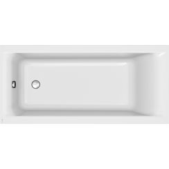 Cersanit Larga Schlanke rechteckige Badewanne 160x75 cm weiß S301-305