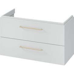 Cersanit Larga Kabinett 99.4x44.4x57.2 cm Unterschrank hängend grau S932-078
