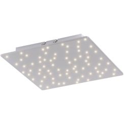 Just Light Sparkle Intelligente Deckenleuchte 1x12 W stahl 14670-55