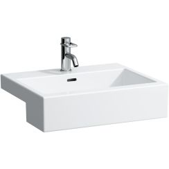Laufen Living City Waschbecken 55x46 cm rechteckig Aufsatzwaschbecken weiß H8134320001041