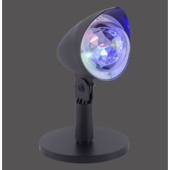 Just Light Disco Tischlampe 1x3 W schwarz 19036-18