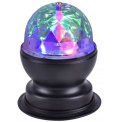 Just Light Disco Tischlampe 1x3 W schwarz 98035-18