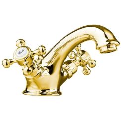 Sapho Antea waschbeckenhahn stehend gold 3175