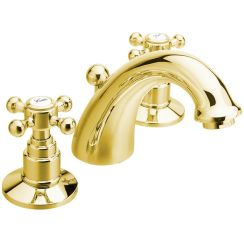 Sapho Antea waschbeckenhahn stehend gold 3025