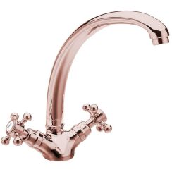 Sapho Antea küchenarmatur stehend rosa/lila-gold/altgold 3117