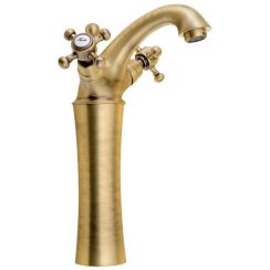 Sapho Antea waschbeckenhahn stehend antikes messing/bronze 3176L