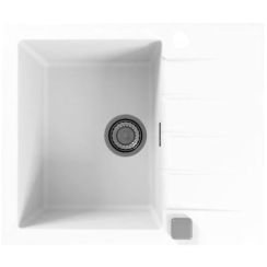 Alveus Cadit granitspüle 59x50 cm weiß 1132017