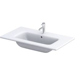 Oristo Joy Waschbecken 81x46.5 cm rechteckig Möbel weiß UME-JO-80-91