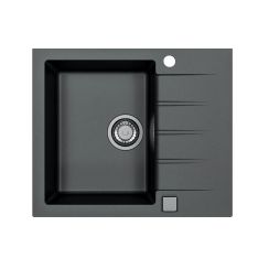 Alveus Cadit Granitspüle 59x50 cm schwarz 1132021