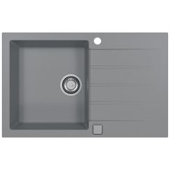 Alveus Cadit Granitspüle 79x50 cm grau/graphit/onyx 1132025