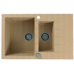 Alveus Cadit granitspüle 79x50 cm beige 1131359