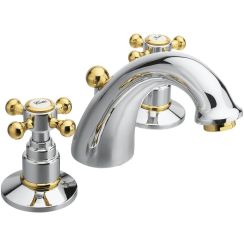 Sapho Antea waschbeckenhahn stehend chrom-gold 3022