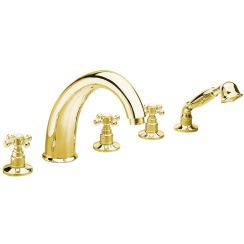 Sapho Antea badewannen- und duscharmatur awannenmontiert gold 3315