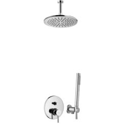 Paffoni Stick Duschset Unterputz mit Regenbrause chrom SK015ZSU2A