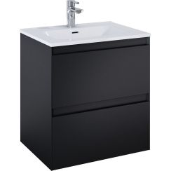 Elita Split Kabinett 60x45.8x63.5 cm Unterschrank hängend schwarz RE010600057160