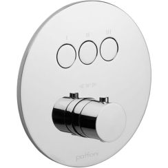 Paffoni badewannen- und duscharmatur Unterputz mit Thermostat chrom CPT019CR