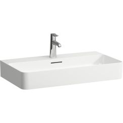 Laufen Val Waschbecken 75x42 cm rechteckig Klassisch-Aufsatzwaschbecken weiß H8162850001091
