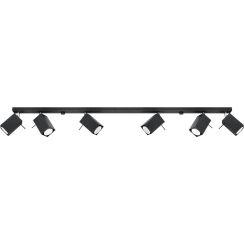 Sollux Lighting Merida Deckenlampe 6x40 W schwarz SL.0460