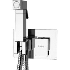 Sapho Latus bidetarmatur mit duschset Unterputz chrom 1102-07