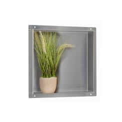 Balneo Wall-Box No Rim Inox Nischenregal 30 cm stahl OB-IN2-NR