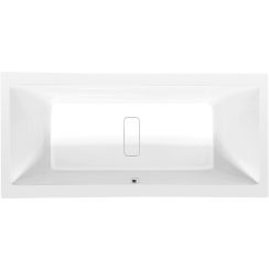 Polysan Marlene Rechteckige Badewanne 180x80 cm weiß 72034