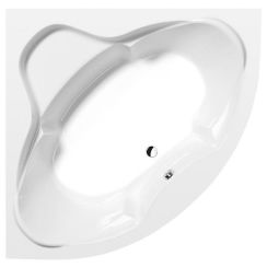 Polysan Simona Eckbadewanne 150x150 cm linksseitig weiß 94111