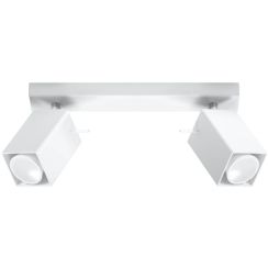 Sollux Lighting Merida Deckenlampe 2x40 W weiß SL.0096