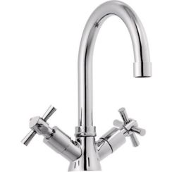 Aqualine Xenia waschbeckenhahn stehend chrom 1109-02