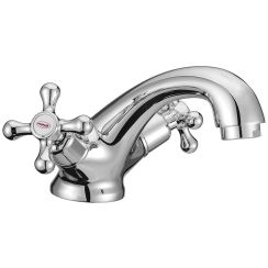 Aqualine Victoria waschbeckenhahn stehend chrom VC02
