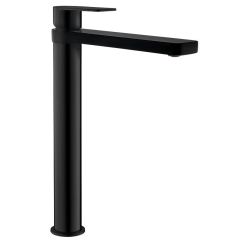 Aqualine Daphne waschbeckenhahn stehend schwarz DH601B