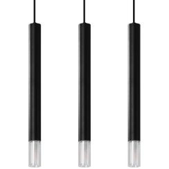 Sollux Lighting Wezyr Pendelleuchte 3x40 W schwarz SL.0962