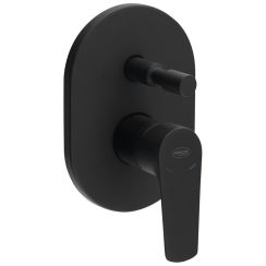 Aqualine Lotta duschbatterie Unterputz schwarz LT742B