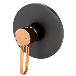 FDesign Zaffiro duschbatterie Unterputz schwarz FD1-ZFR-7PA-25
