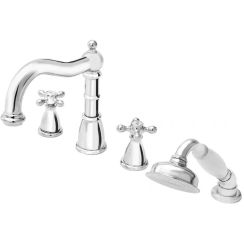 FDesign Lacrima badewannen- und duscharmatur awannenmontiert chrom FD1-LRA-11A-11