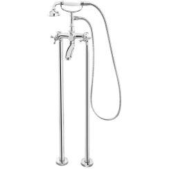 FDesign Lacrima badewannen- und duscharmatur freistehend chrom FD1-LRA-11F-11