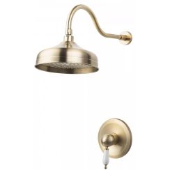 FDesign Lacrima Duschset Unterputz mit Regenbrause || FD1-LRA-7PASET2-66